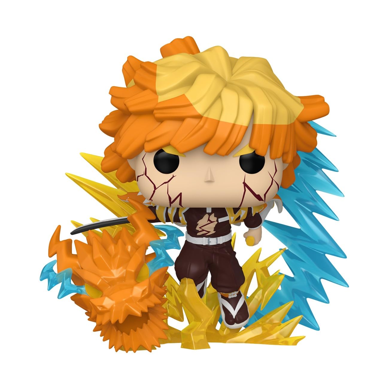 Funko POP! Premium Demon Slayer Zenitsu Agatsuma Vinyl Figure - Chase Variant, 3.75 inches 2
