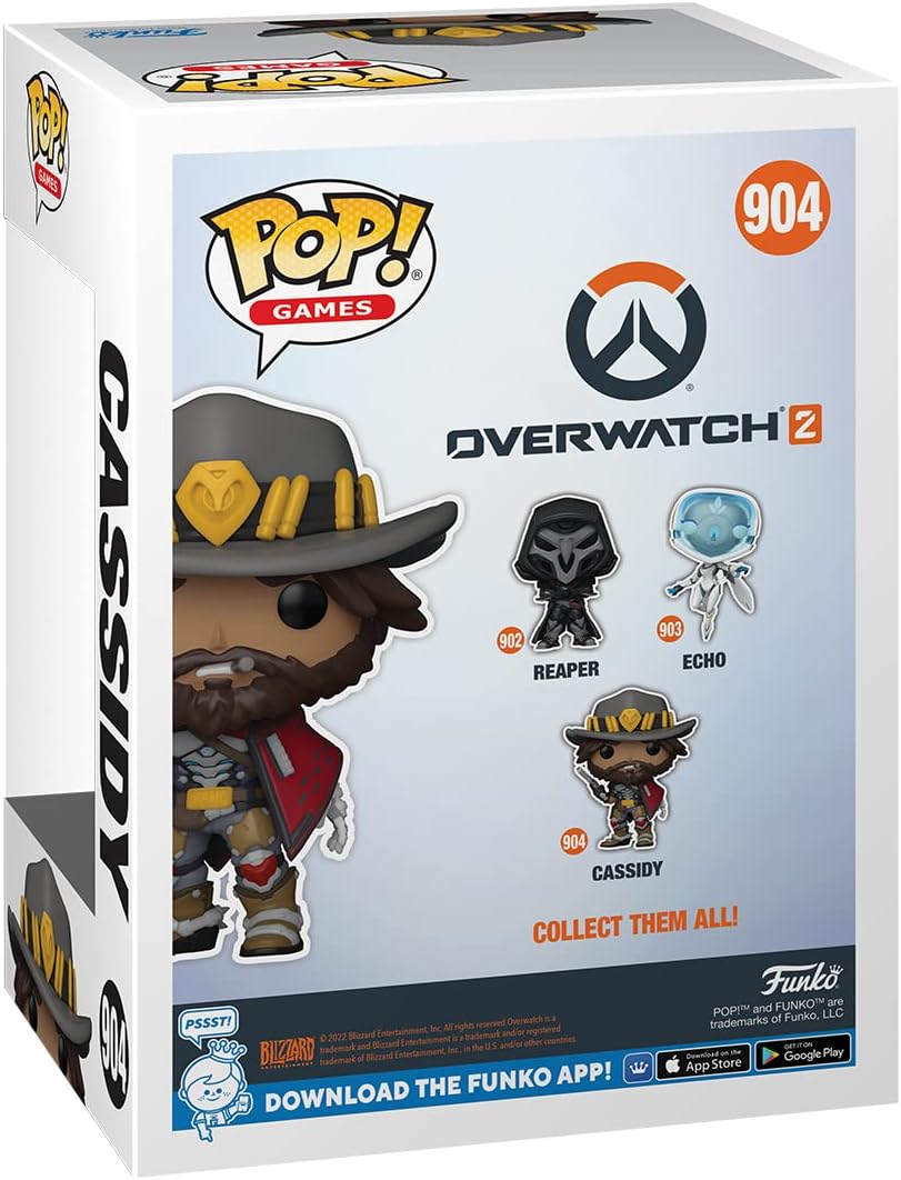 Funko POP! Games Overwatch 2 - Cassidy (McCree) Vinyl Figure (59189)