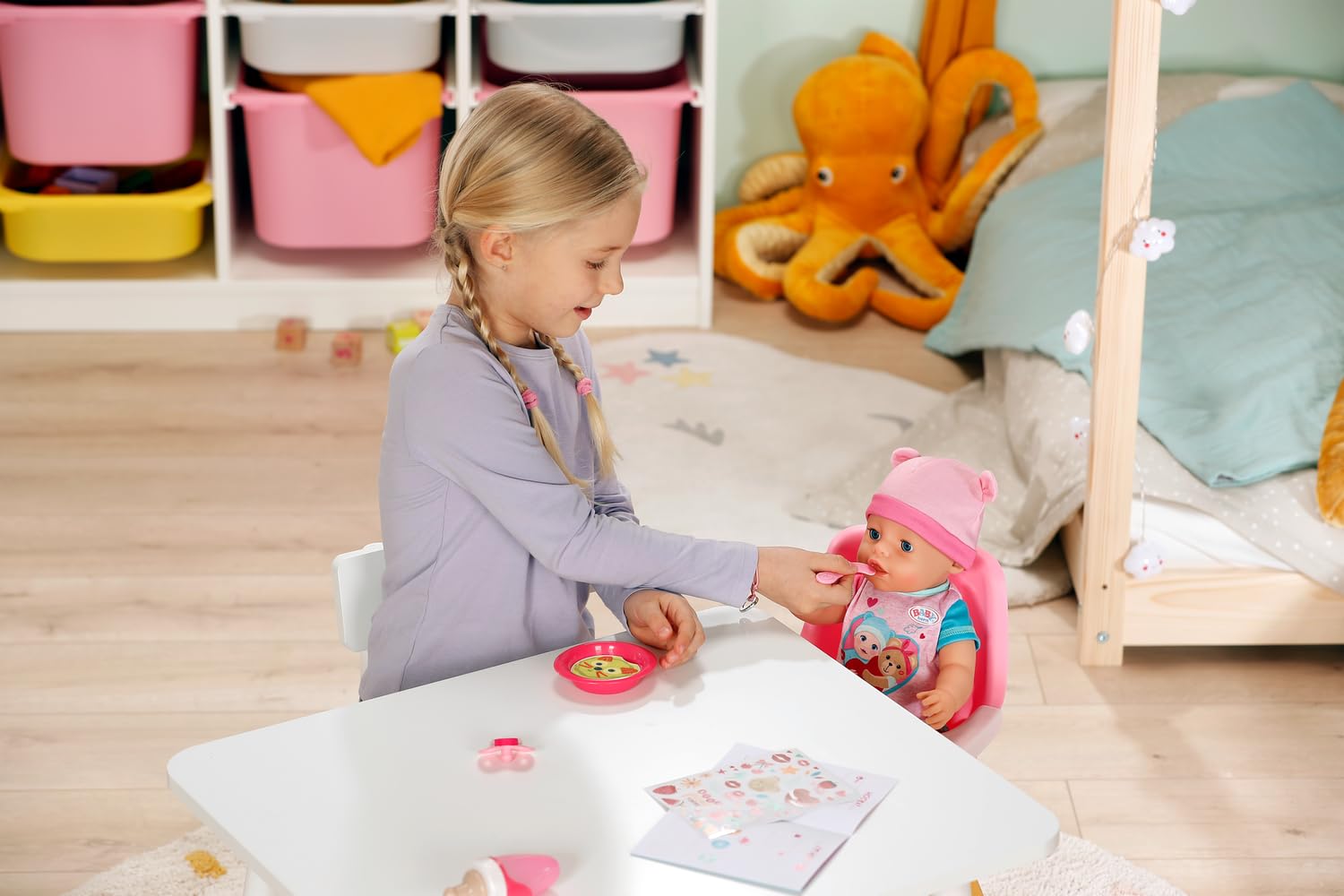 BABY born Emma Doll - 43 cm | 10 Play Functions | Fully Bathable 5