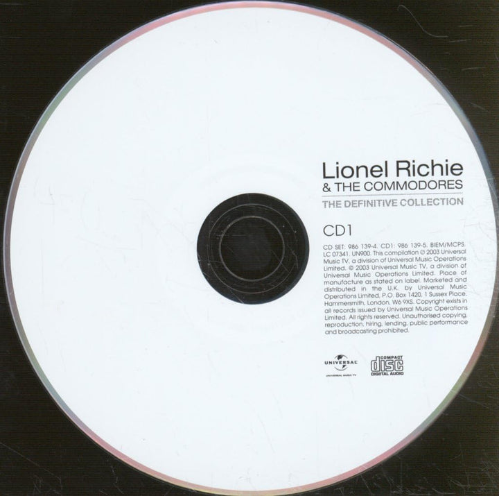 Lionel Richie & The Commodores - The Definitive Collection [Audio CD]