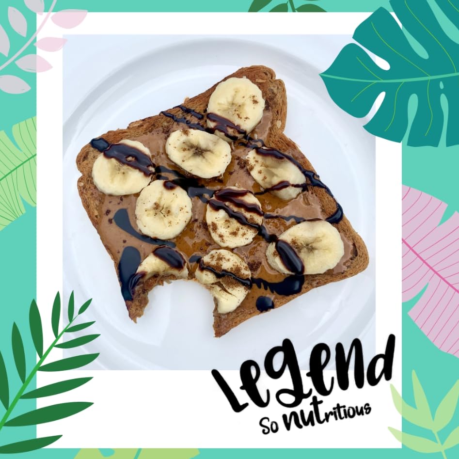 Legend Smooth Peanut Butter (1kg Jar), 100%