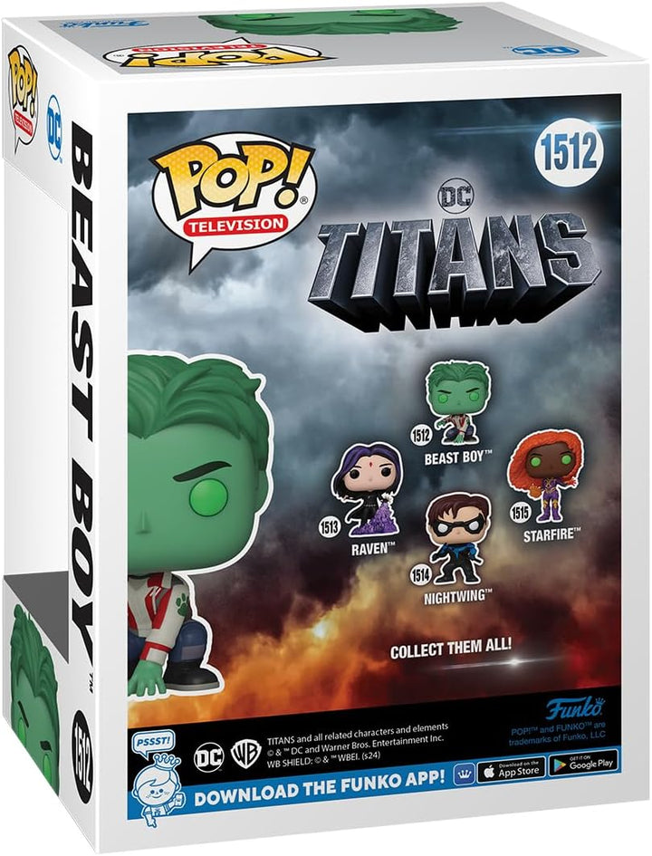 Funko POP! TV: Titans - Beast Boy - DC Titans - Collectable Vinyl Figure - Gift