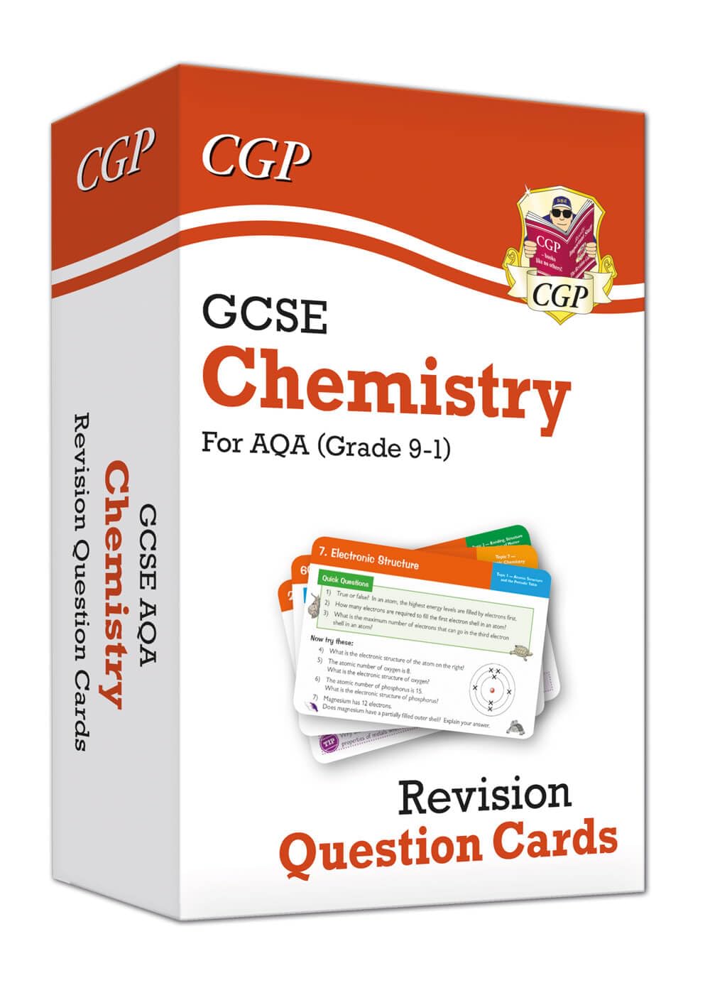 CGP 9-1 GCSE Chemistry AQA Revision Question Cards | 95 Cards for 2022 & 2023 Exams