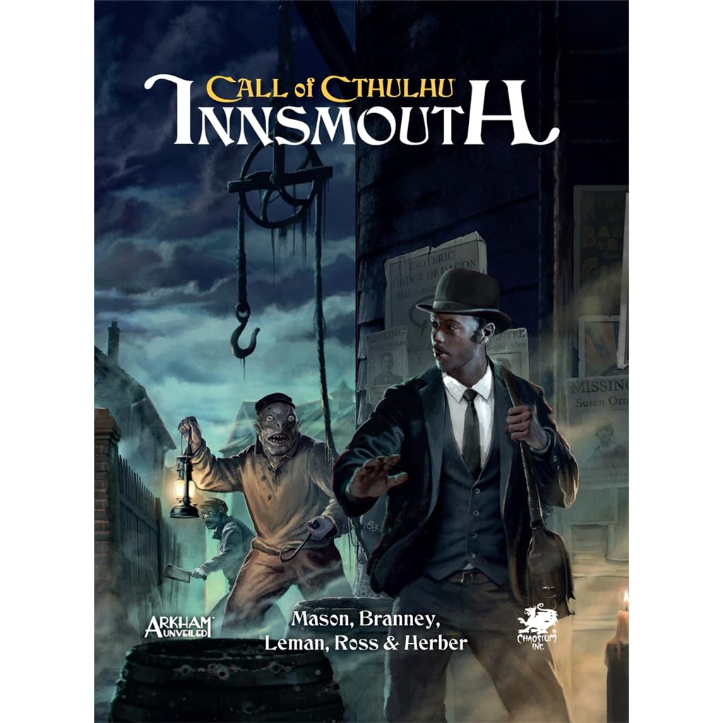 Chaosium Call Of Cthulhu: Innsmouth RPG Sourcebook - 110+ Locations, 80+ Characters 1