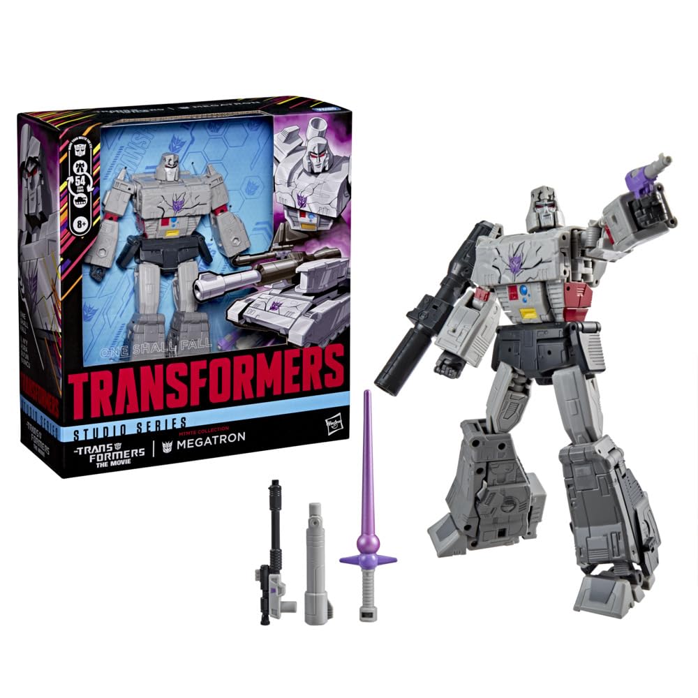 Transformers Studio Series MTMTE Collection Megatron Action Figure - 21.5 cm | 54 Steps | Ages 8+ 3
