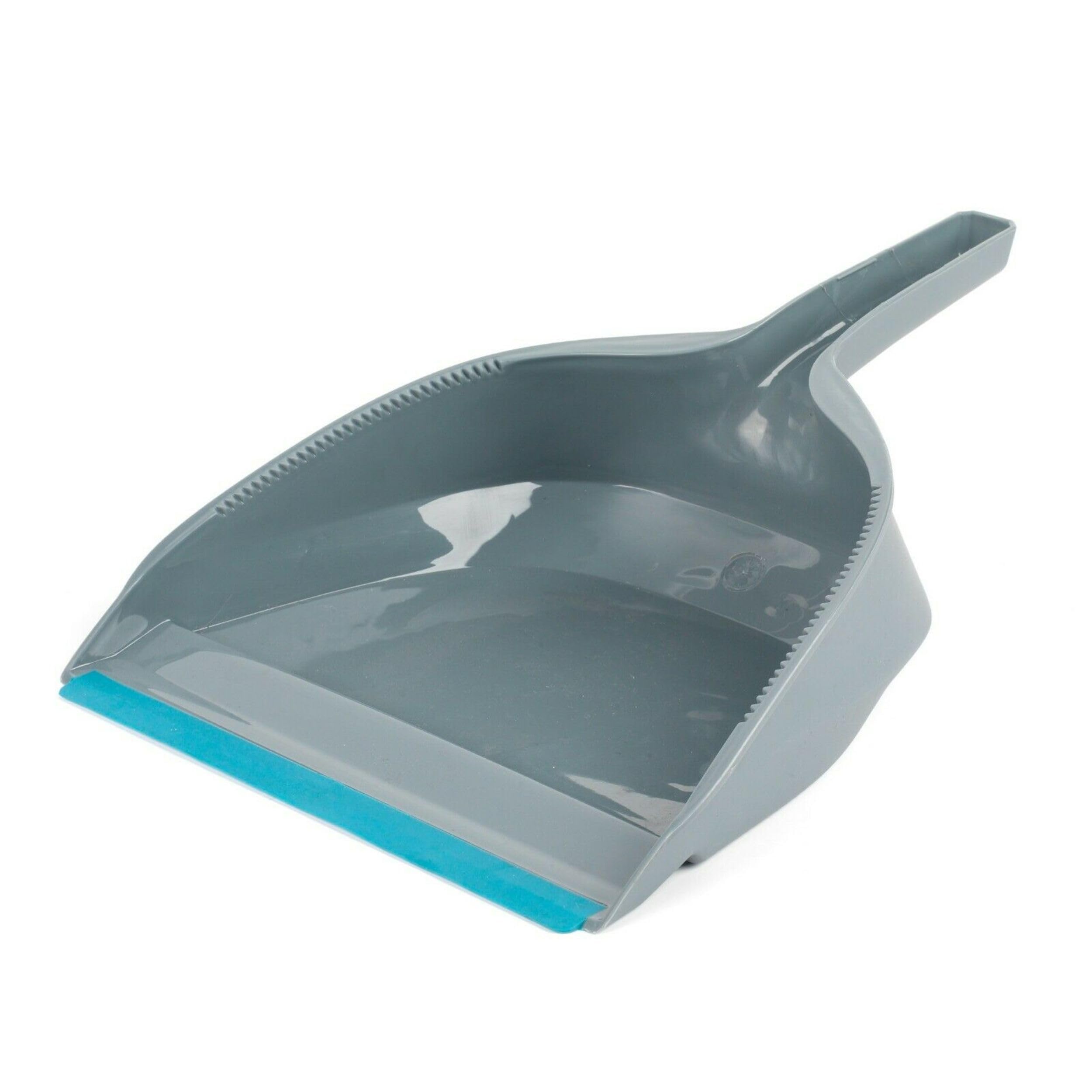 Beldray LA049254 Dustpan and Brush Set - Hardwearing Plastic for Floor Cleaning | Grey/Blue 5