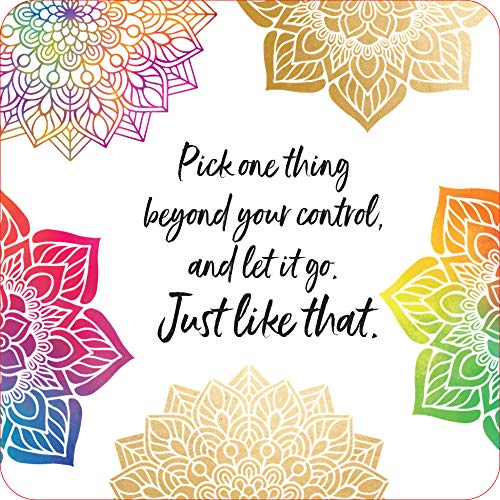 Peter Pauper Press Inner Fucking Peace Motivational Card Deck - 60 Cards | Mature Content | English 4