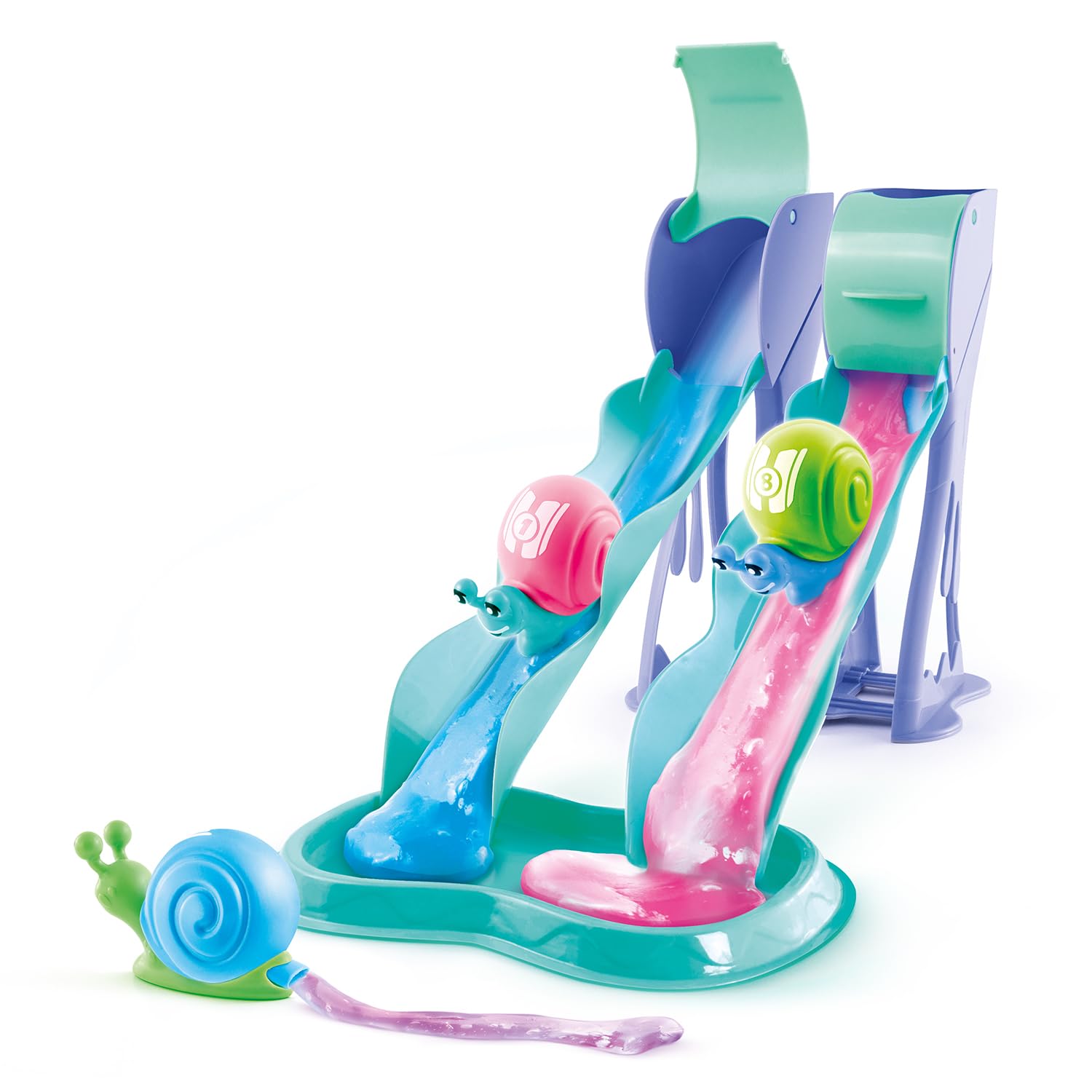 Go Gooey Snails Slime Race Set - Slime Playset for Kids 3 Years and Up 2