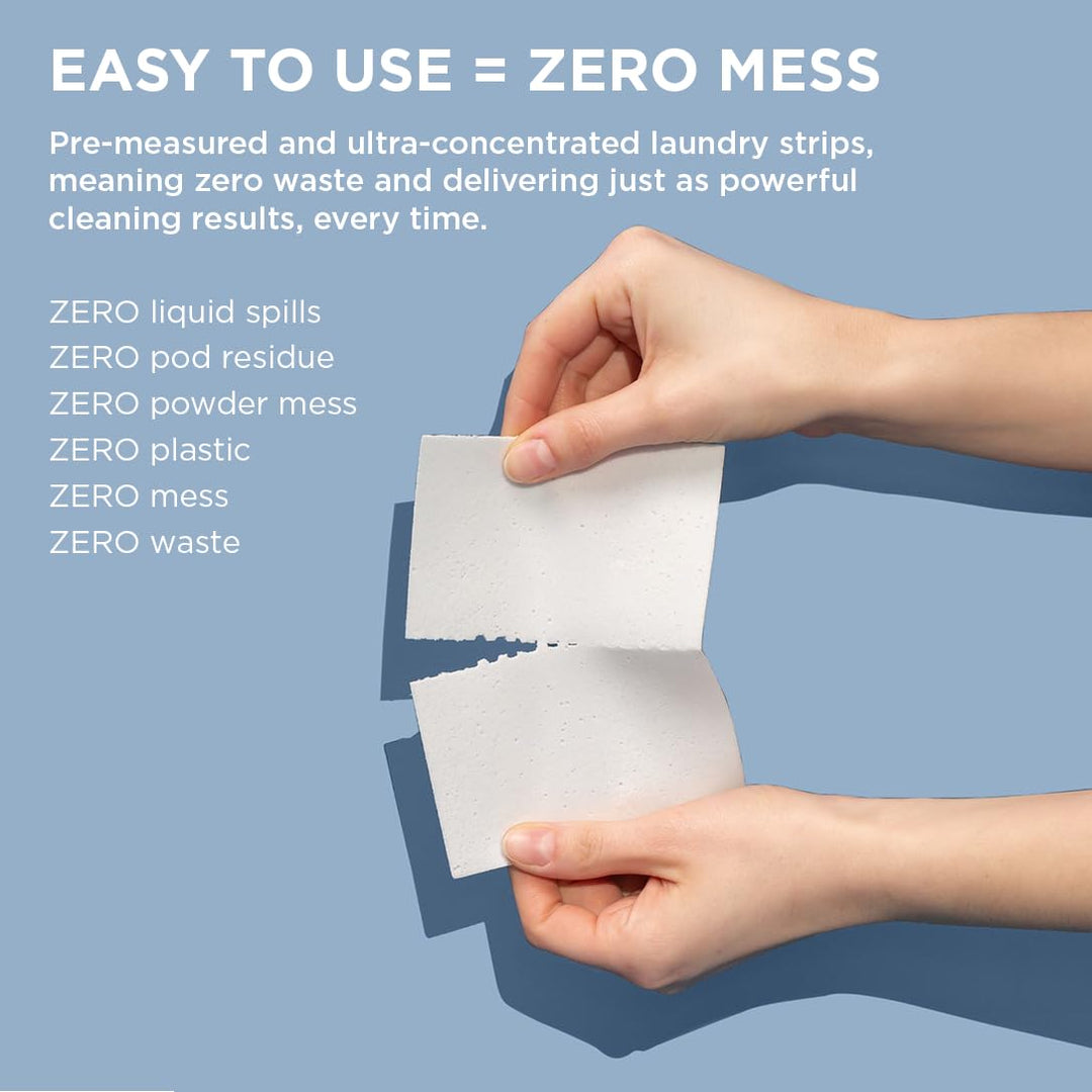 The Lab Co. - Laundry Detergent Strips (32 Loads, Eco Ultra-Concentrated)