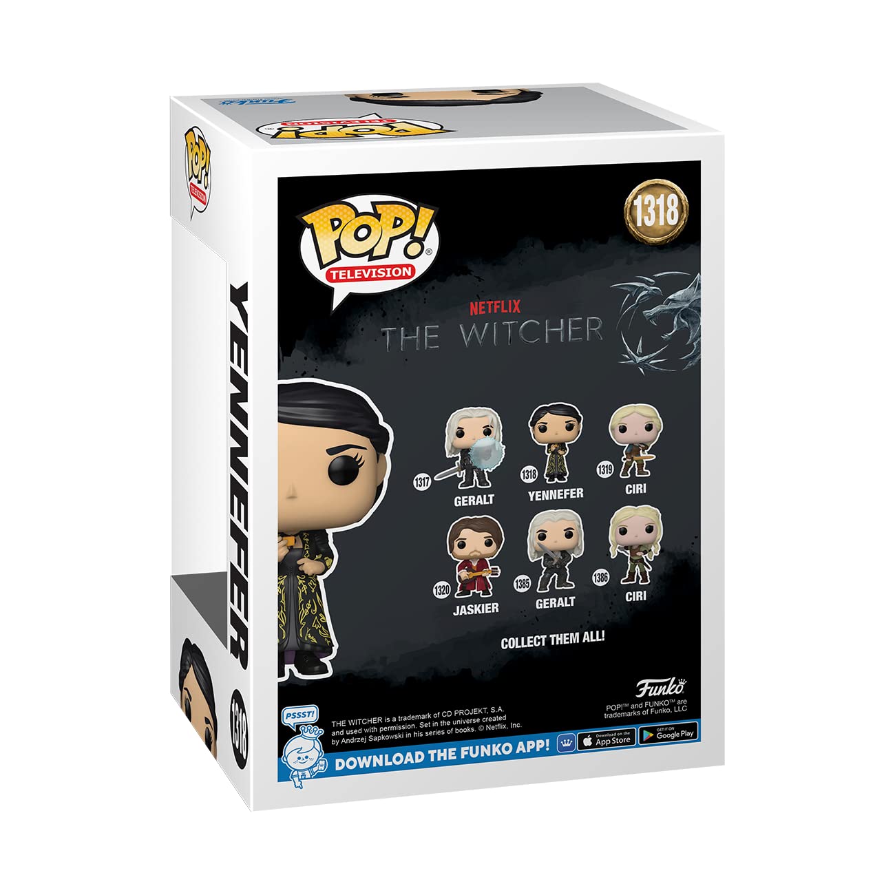 Funko Pop! TV: The Witcher - Yennefer Vinyl Figure (67426) 6