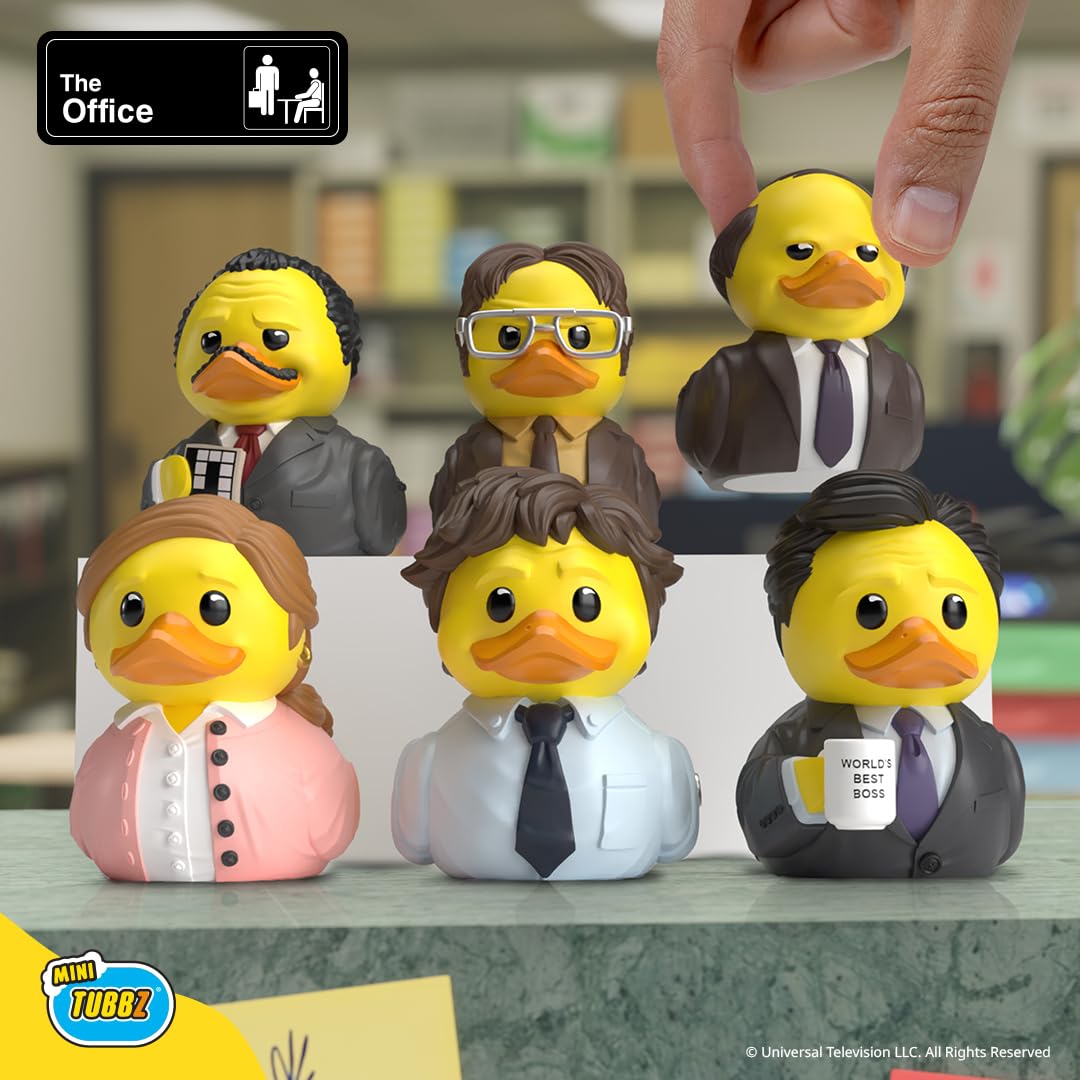 TUBBZ The Office Stanley Hudson Cosplaying Rubber Duck Mini Figure | 5 cm | Polyvinyl Chloride 6