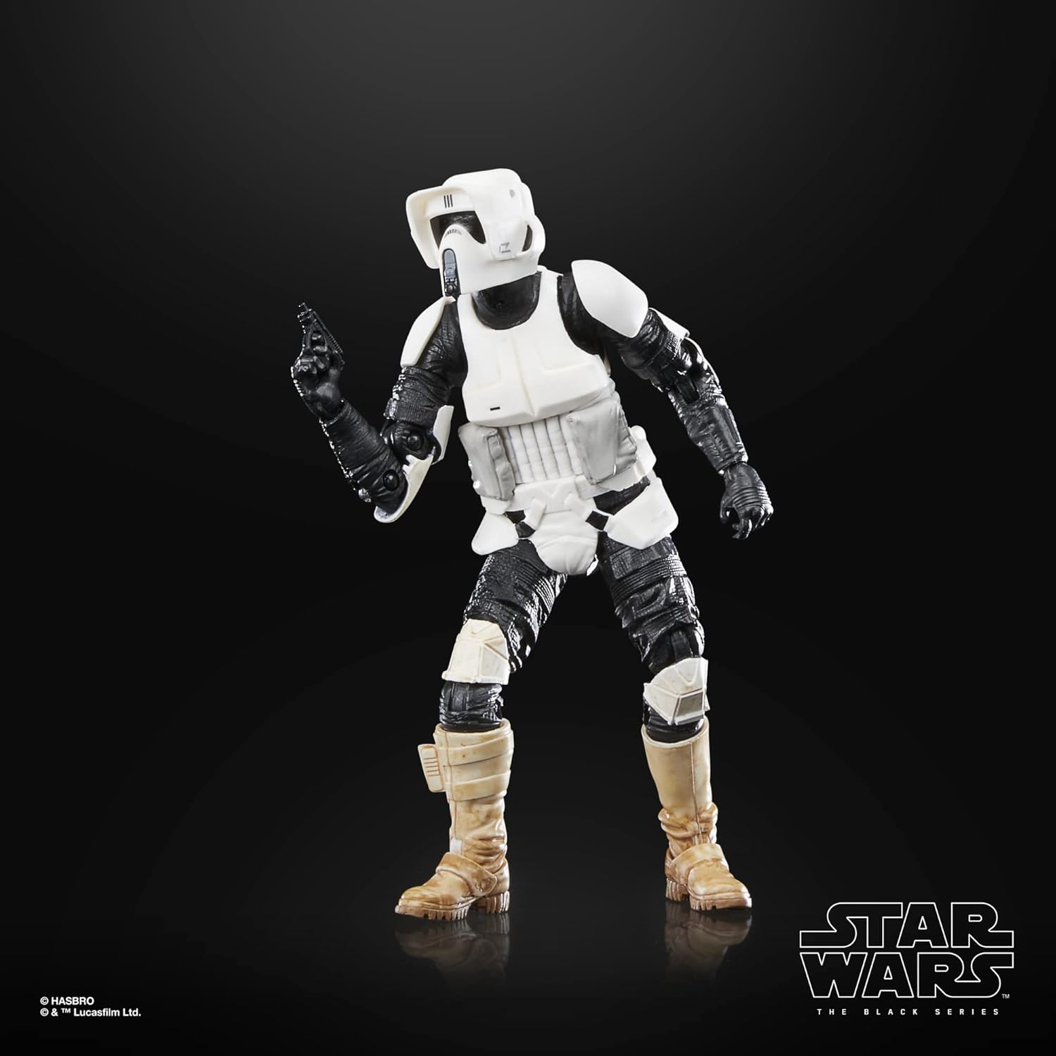 Hasbro Star Wars The Black Series Biker Scout 6-Inch Action Figure - Return of the Jedi 40th Anniversary 2