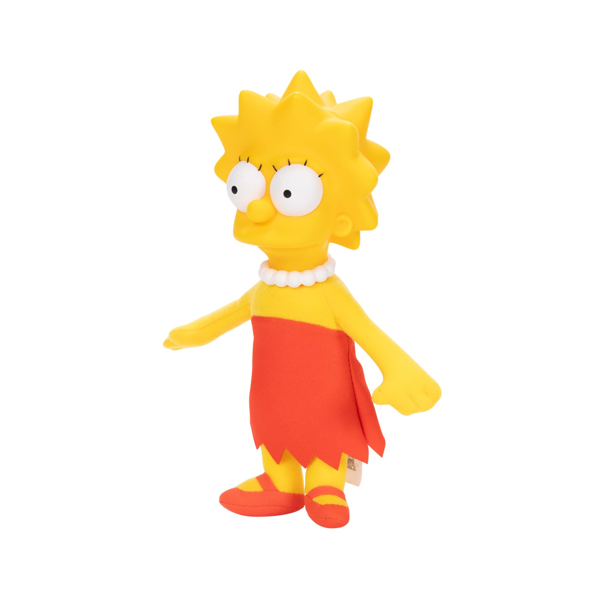 The Simpsons Lisa Plush 20cm - Officially Licensed JAKKS Pacific Soft Doll 2