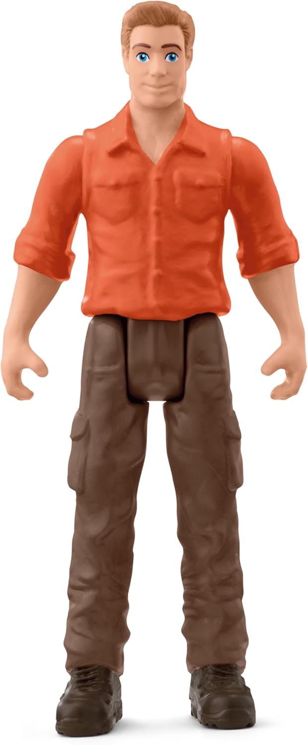 schleich 42659 FARM WORLD Working in the Forest Playset - Action Figures & Vehicles for Ages 3+ 2