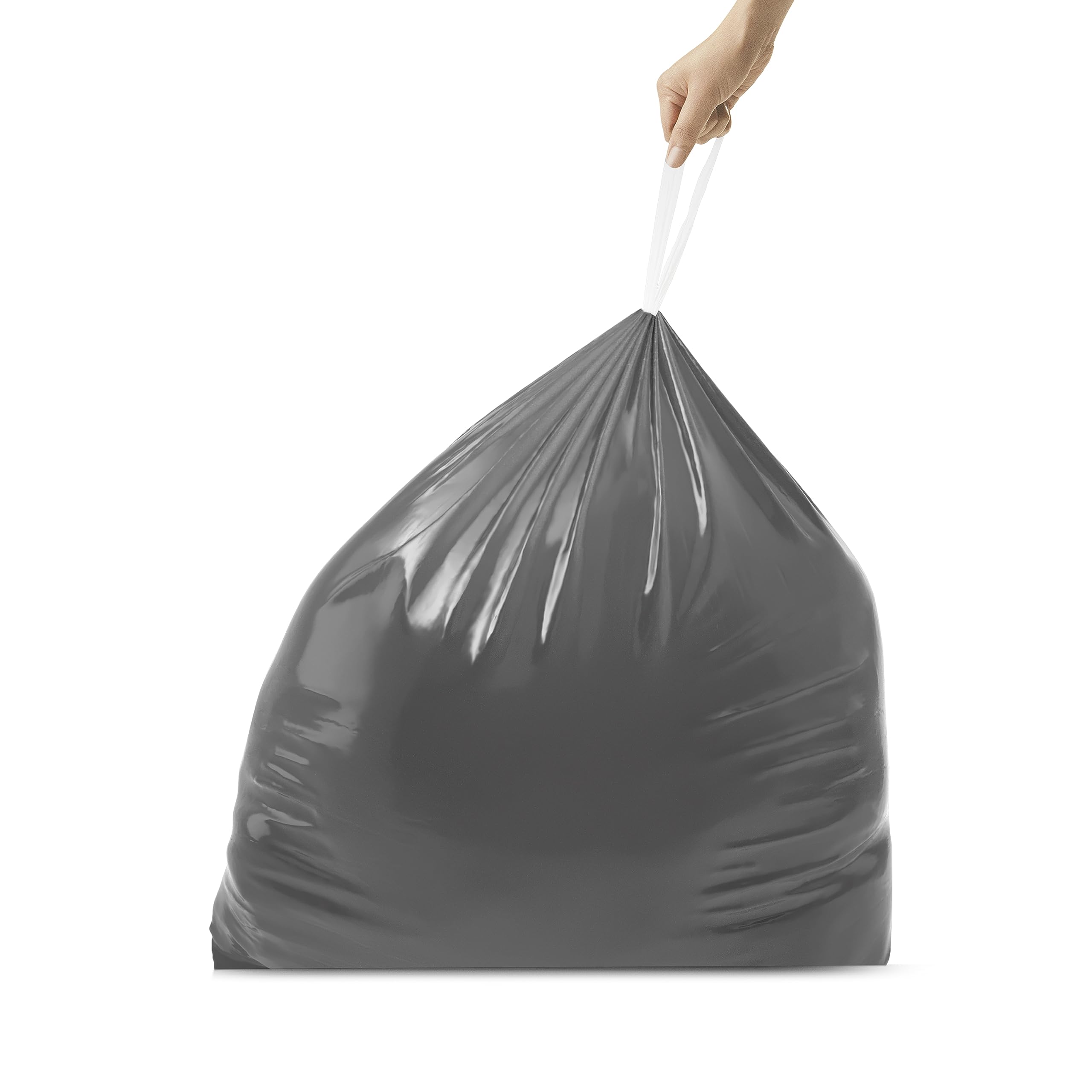 simplehuman Code H Odorsorb Bin Liners - 40 Count, 30L Capacity, 50% Recycled Plastic 2