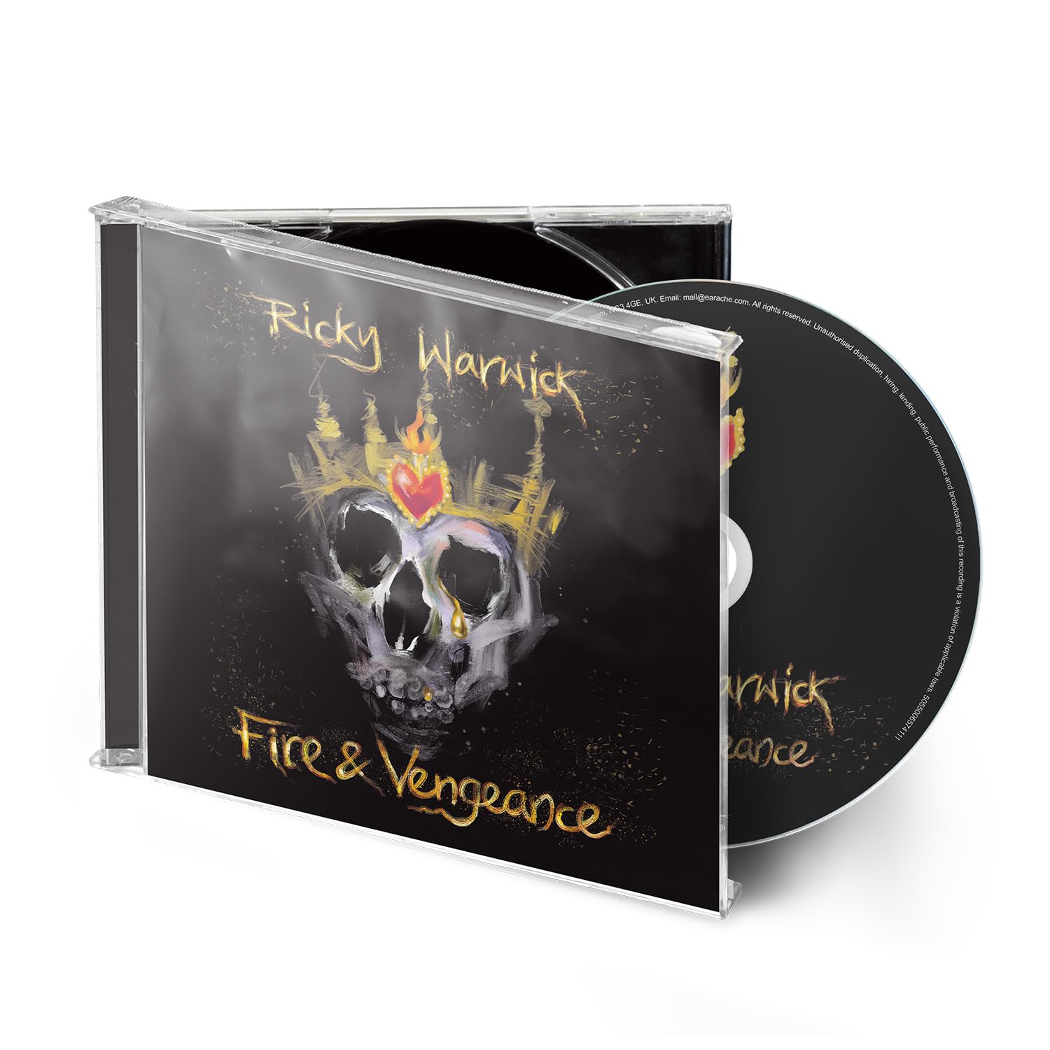 Ricky Warwick - Fire And Vengeance [CD]