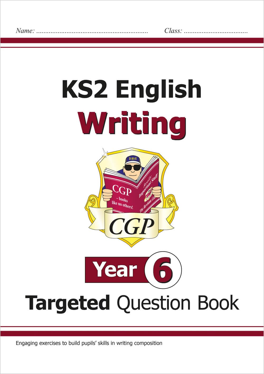 CGP Books Year 6 Writing Targeted Question Book - Ages 10-11 | Paperback | 48 Pages 1