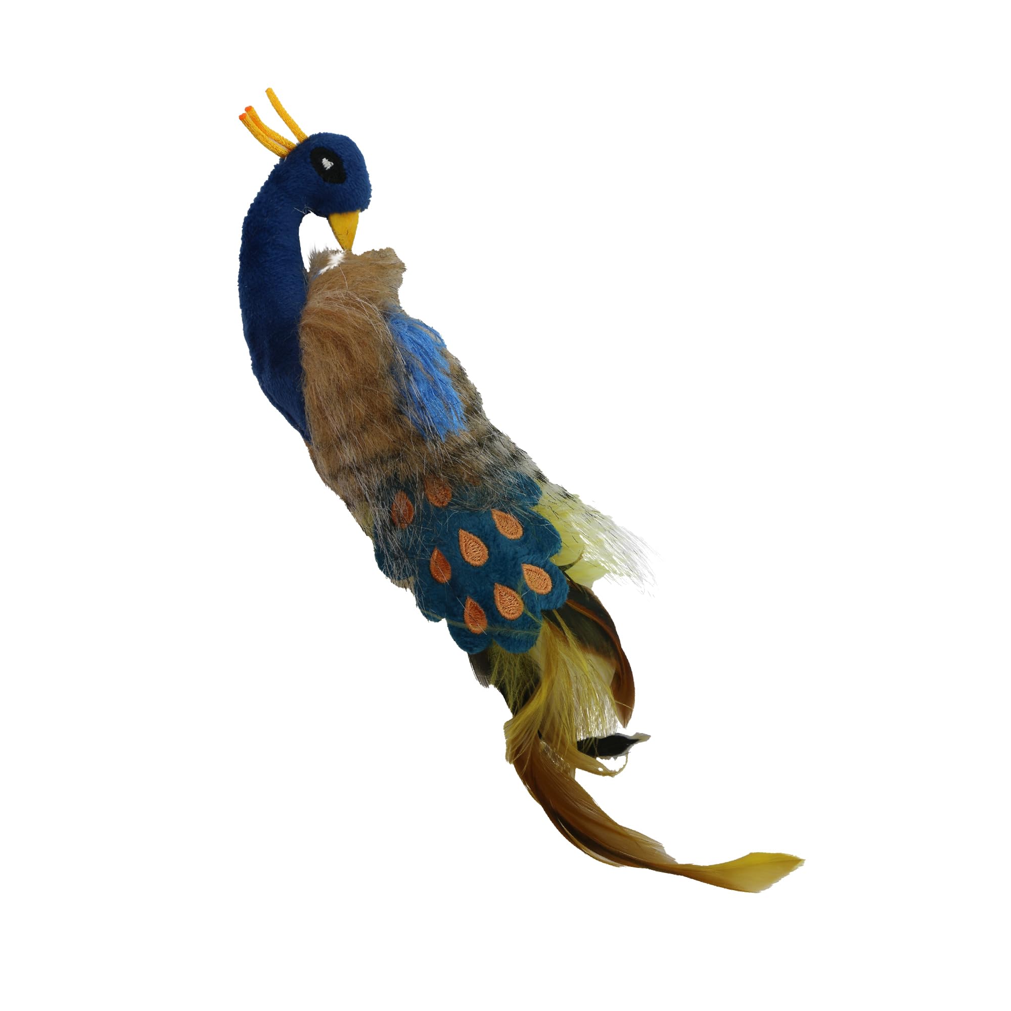 Ancol Peacock Cat Toy - Real Catnip Infused for Happiness and Relaxation | 29cm Length 1