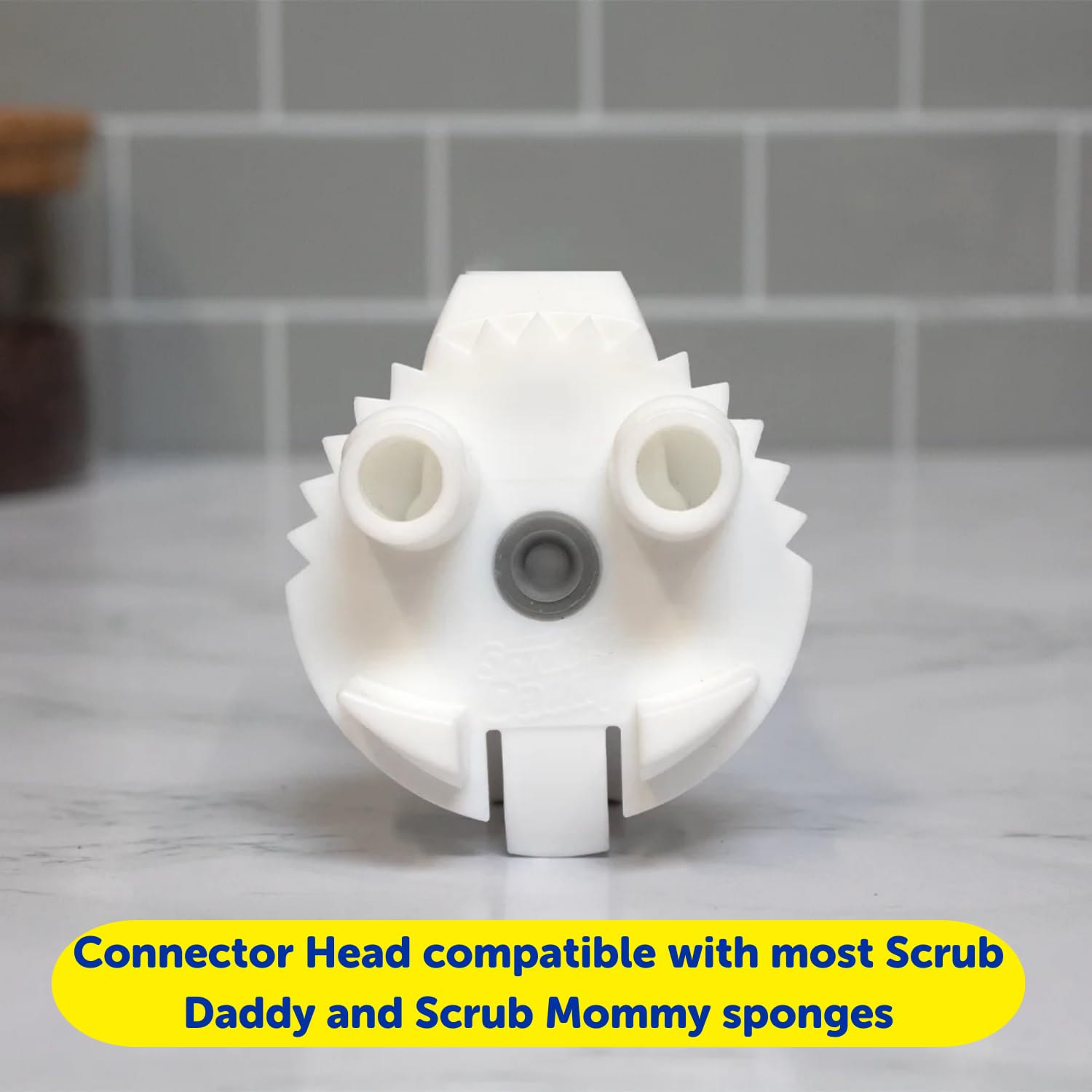Scrub Daddy - Scrub Mommy Dish Wand with Refill Heads, Sponge & Connector Head 2
