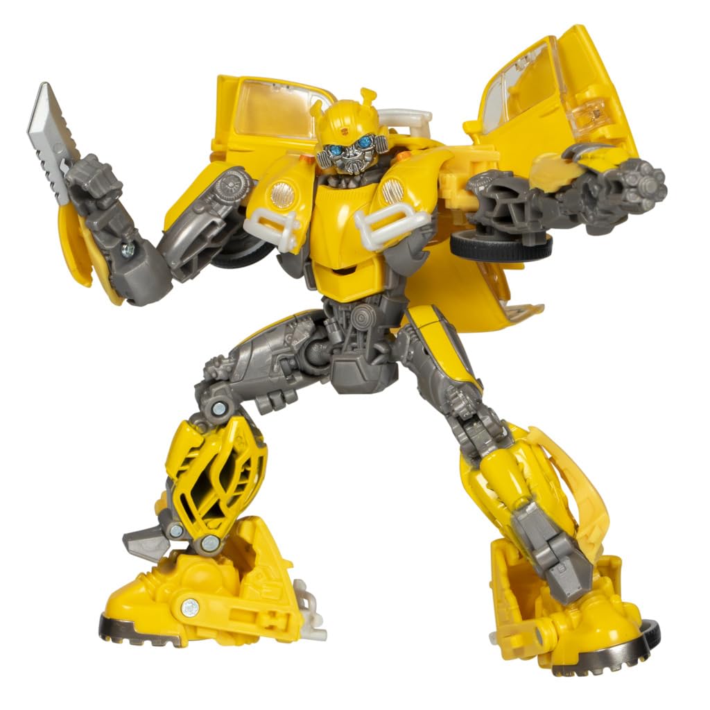 Hasbro Transformers Studio Series Deluxe Class Bumblebee 117 Action Figure | 4.5-inch | 23 Steps