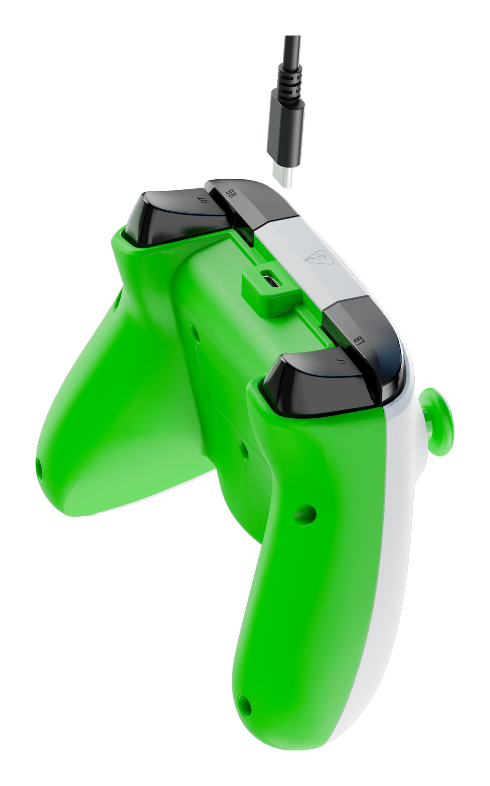 Turtle Beach Rematch Core White and Green Wired Gaming Controller with Audio Controls, Rumble Motors and Impulse Triggers – Licensed for Xbox Series X or S, Xbox One and Windows PCs 4