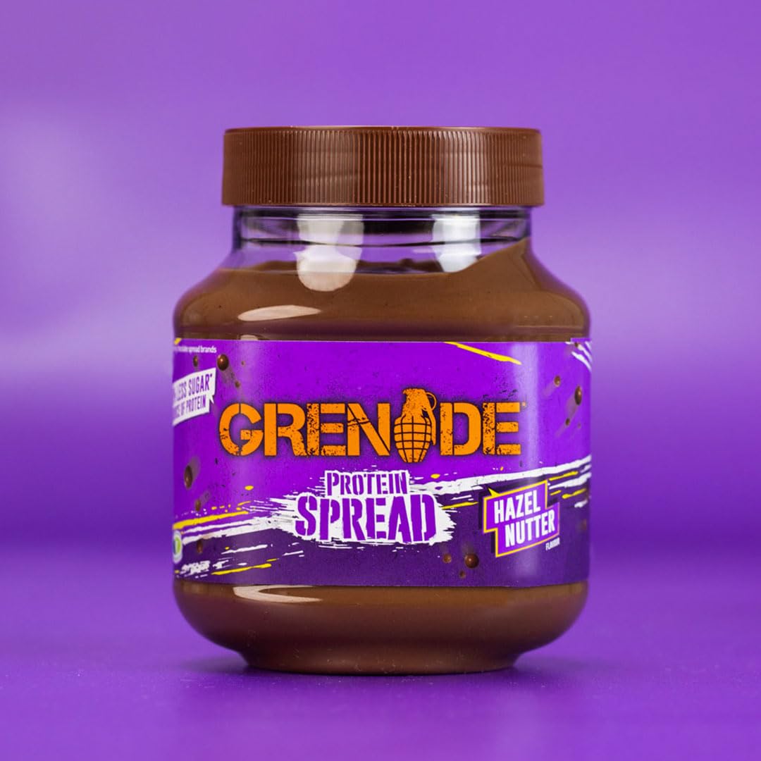 Grenade Hazel Nutter Protein Spread - 20% Protein | Low Sugar | 360 g Jar 5
