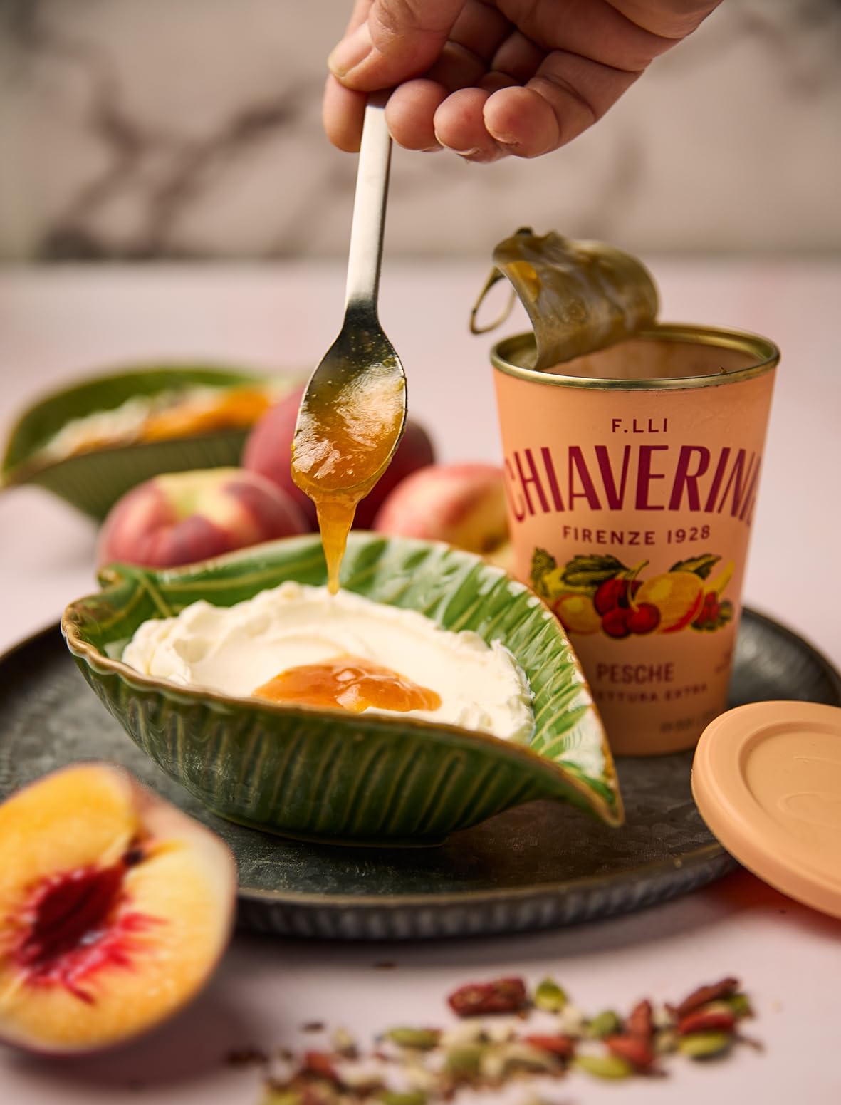 Chiaverini Peach Extra Jam - 400g