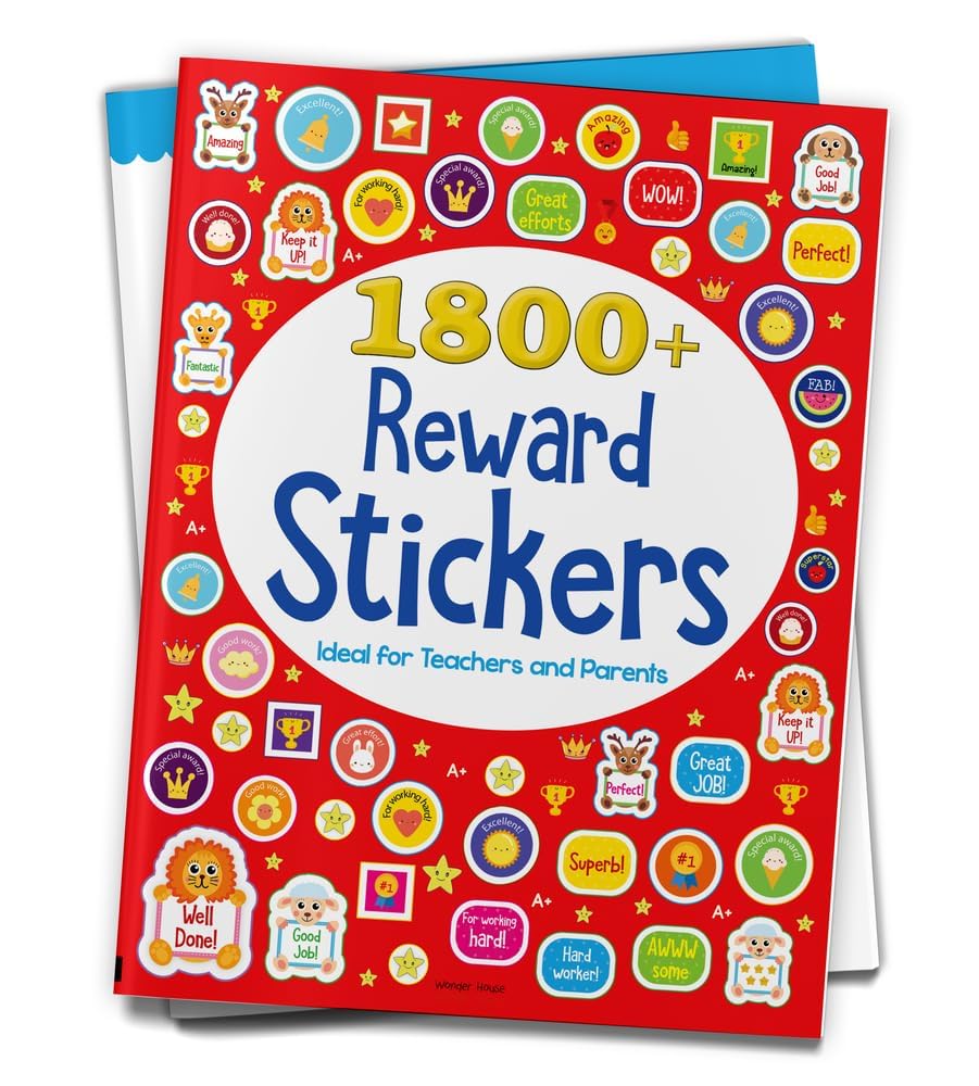 Wonder House 1800+ Reward Stickers Sticker Book - Ideal For Teachers And Parents | Paperback 4