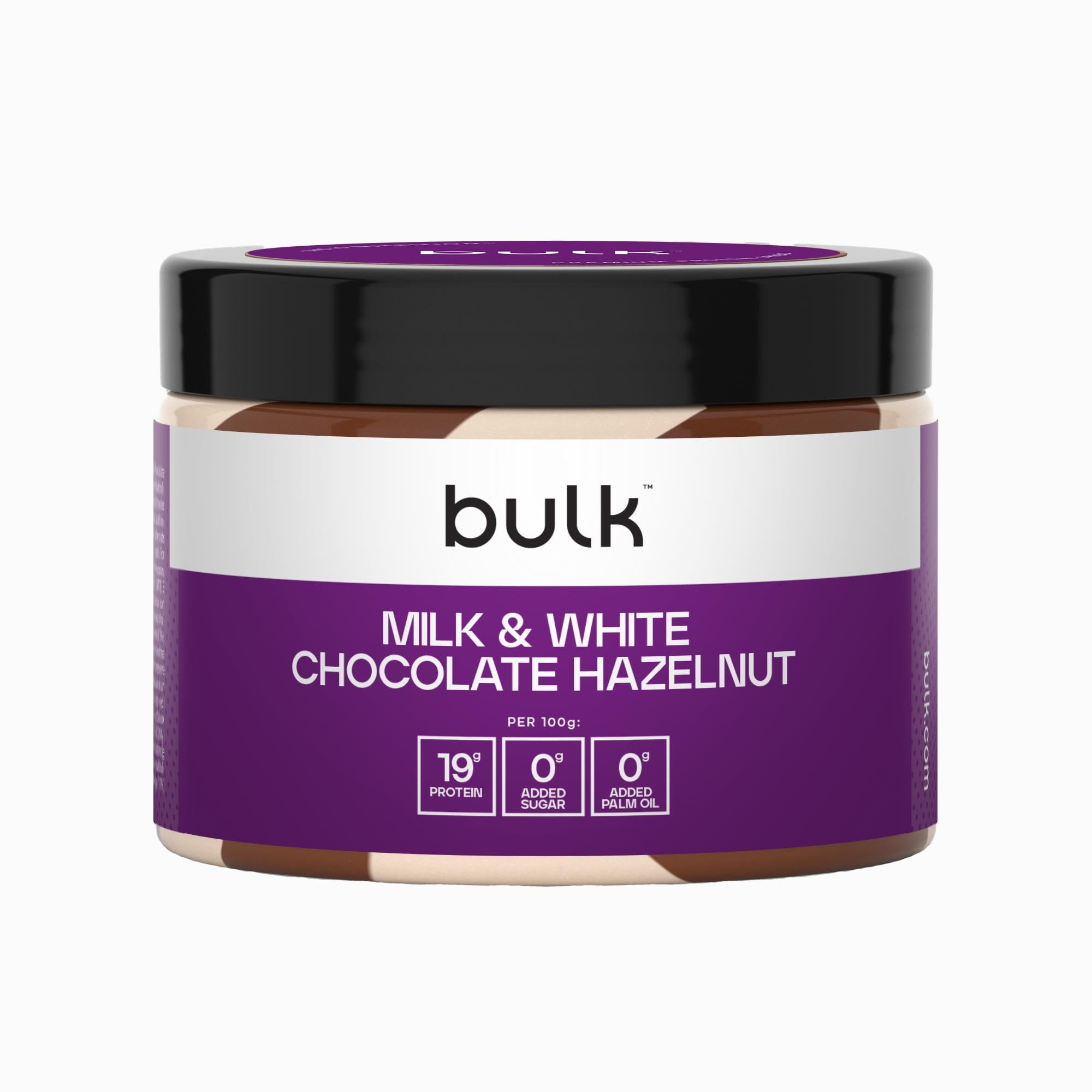 Bulk Protein Duo Spread Milk & White Chocolate Hazelnut 500g 1