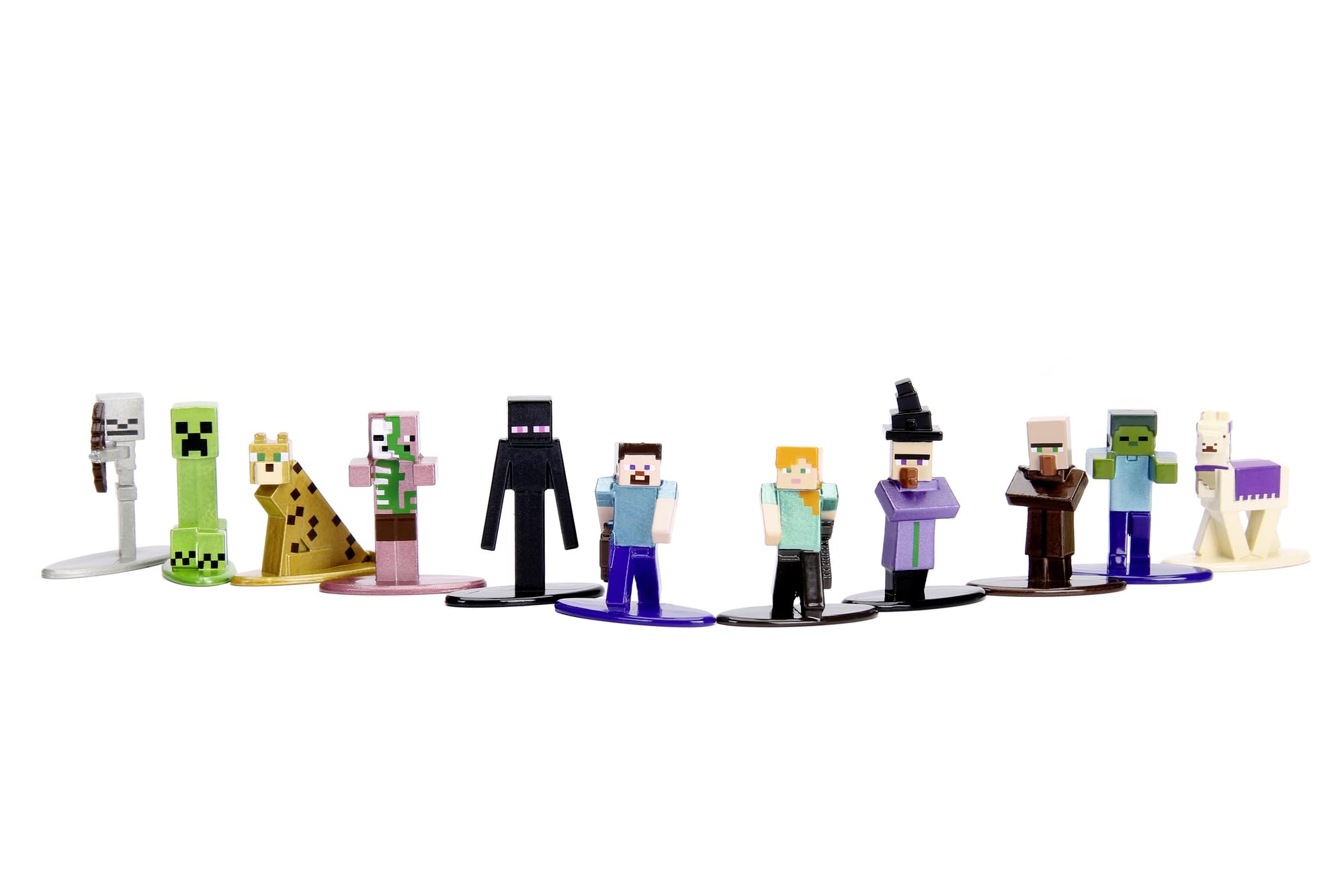 Minecraft NanoFigs Blind Bag - 1.65 Inch Die Cast Action Figure (Assorted Characters) - Jada 2