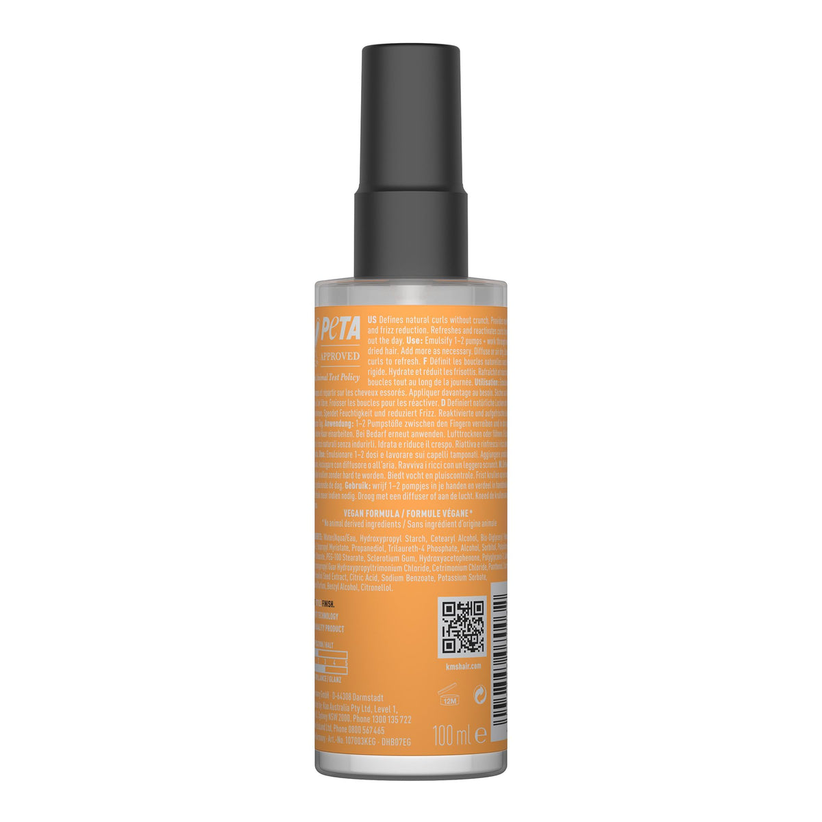 KMS CurlUp Perfecting Lotion - Curl Definition & Hydration | 100 ml