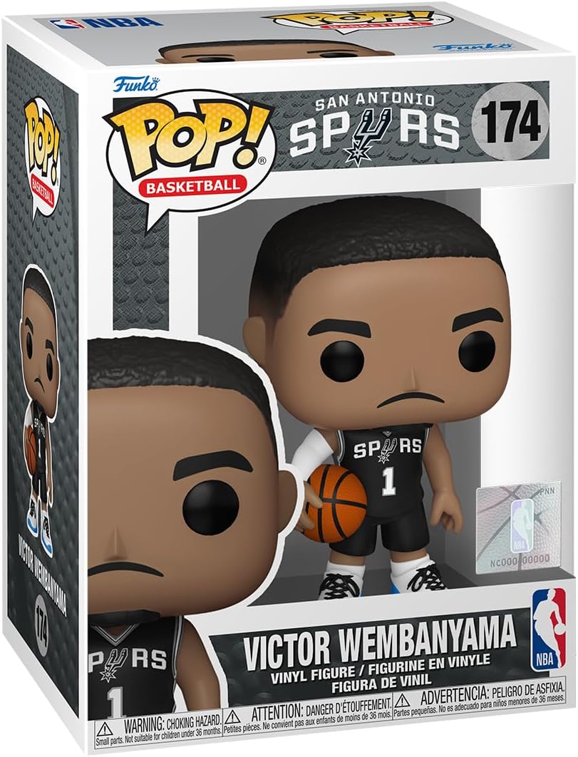 Funko Pop! NBA: Spurs - Victor Wembanyama Vinyl Figure (75120) 1
