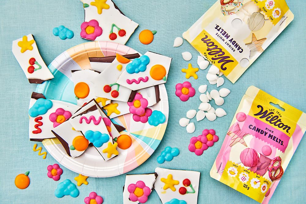 Wilton Candy Melts Bright White - Melting Candy with Sweet Creamy Flavour