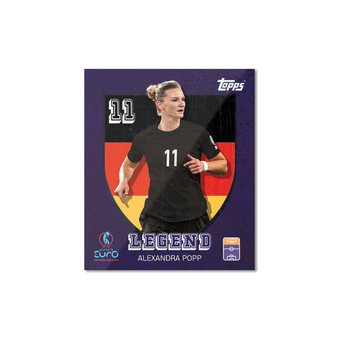 Topps UEFA Women's Euros 2025 Sticker Collection - Multipack (6 Packets)