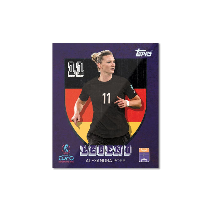 Topps UEFA Women's Euros 2025 Sticker Collection - Multipack (6 Packets)