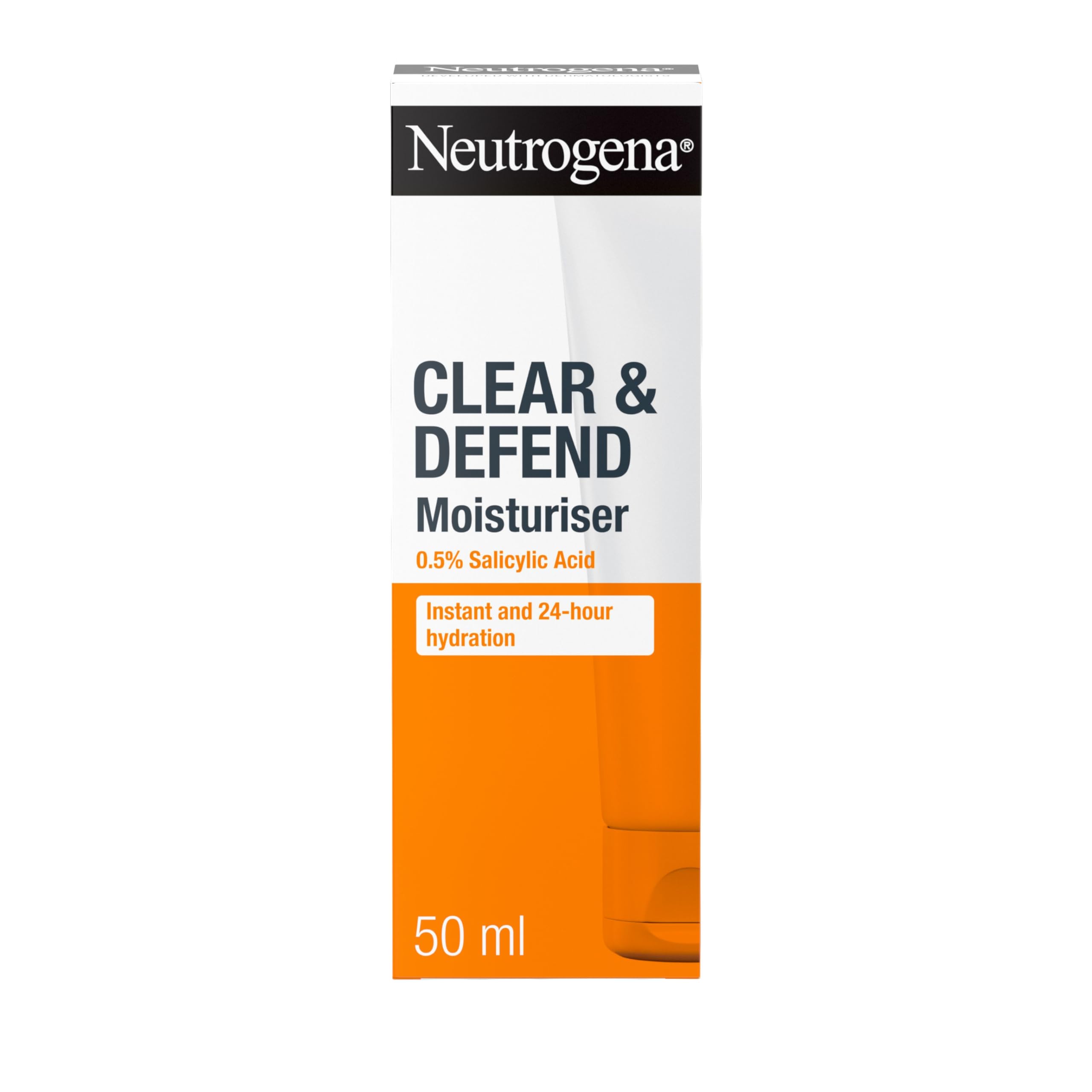 Neutrogena Clear and Defend Moisturiser - Oil-Free, 50 ml, For Spot-Prone Skin 1