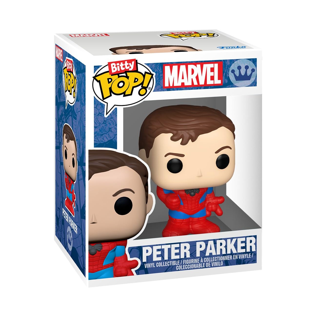 Funko Bitty Pop! Spider-Man 4-Pack with Mystery Mini Figure - Marvel Collectible Vinyl Figures 2
