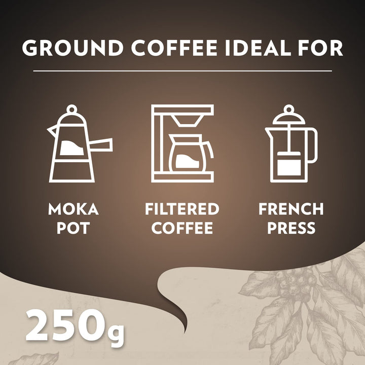 Lavazza Espresso Italiano Classico - Ground Coffee 6 x 250g