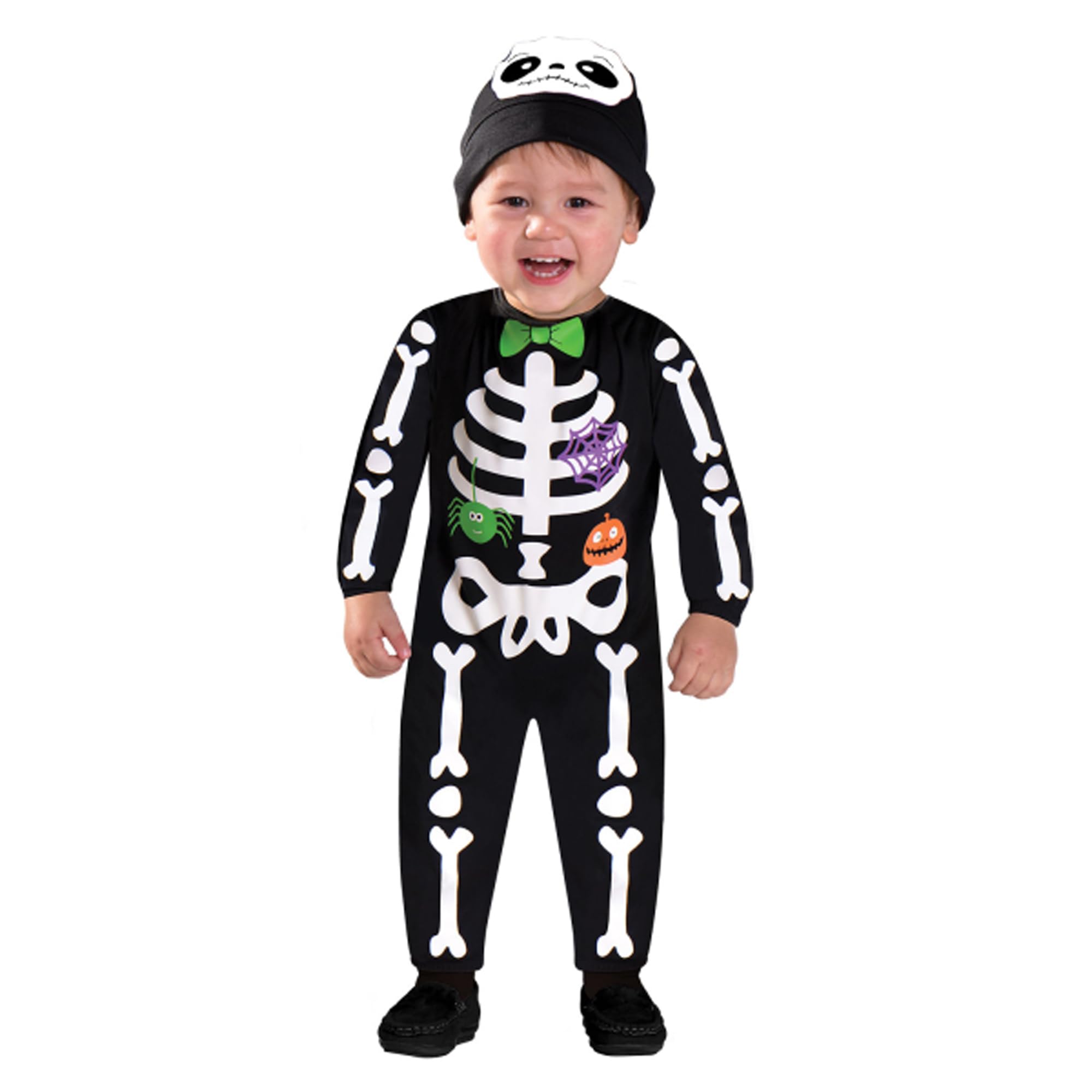 Amscan Mini Bones Skeleton Costume - Baby & Toddler Fancy Dress 2