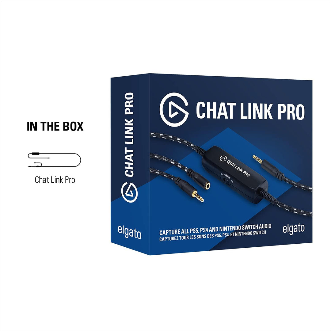 Elgato Chat Link Pro – Audio Adapter for PS5, PS4, Nintendo Switch, Xbox, and PC