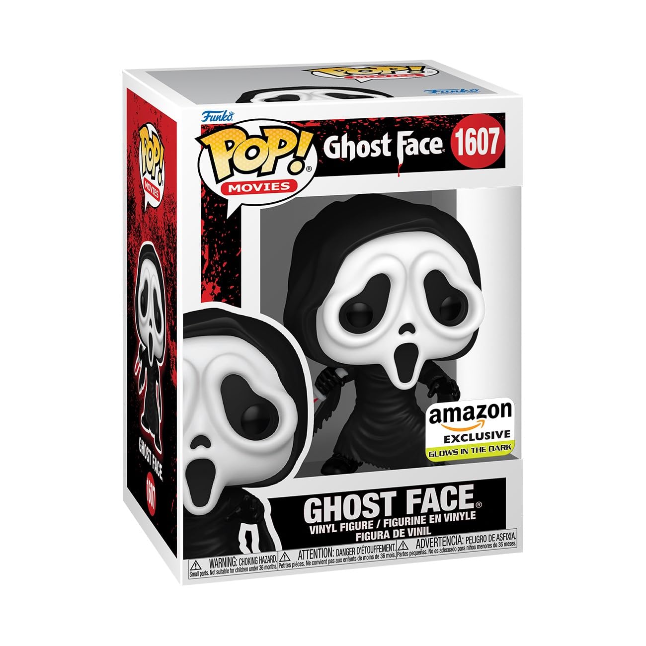 Funko Pop! Movies: Ghostface - Glow In the Dark | 3.75 in Vinyl Figure | Model 81684 1