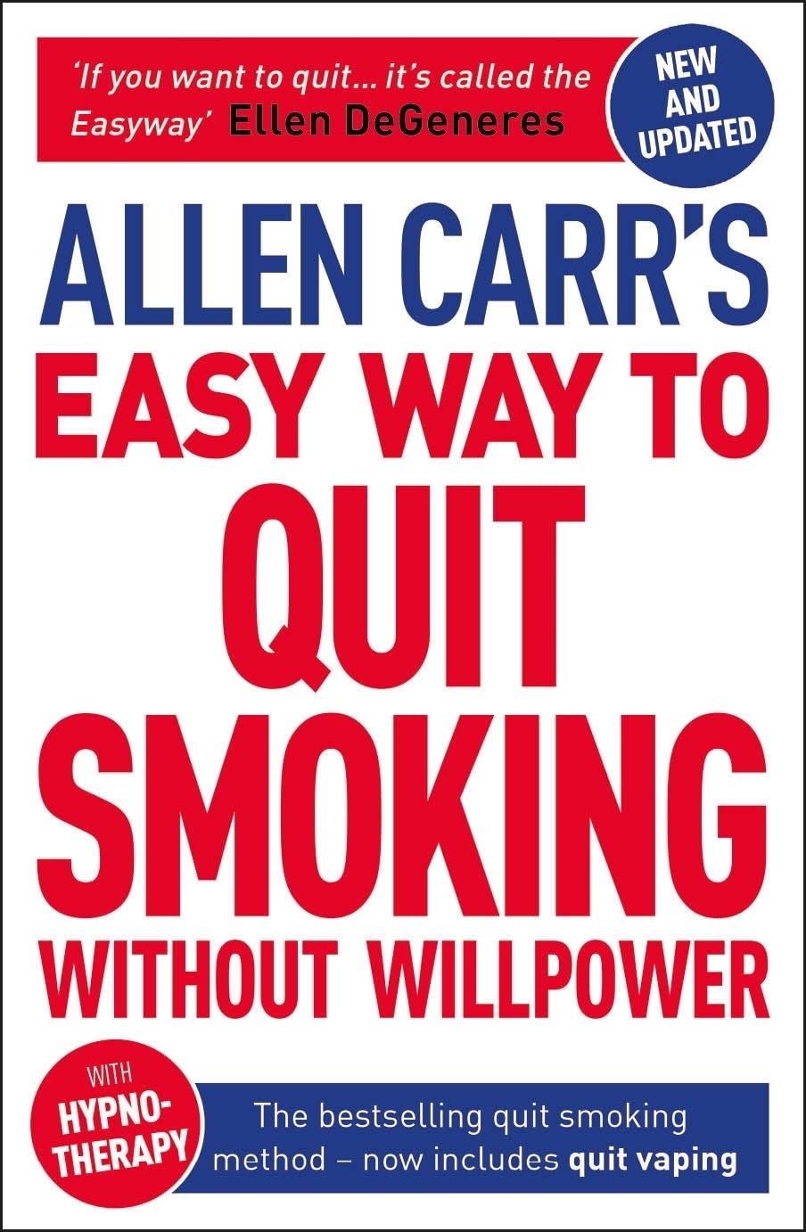 Allen Carr's Easy Way to Quit Smoking Without Willpower - Includes Quit Vaping | Paperback | 288 Pages 1