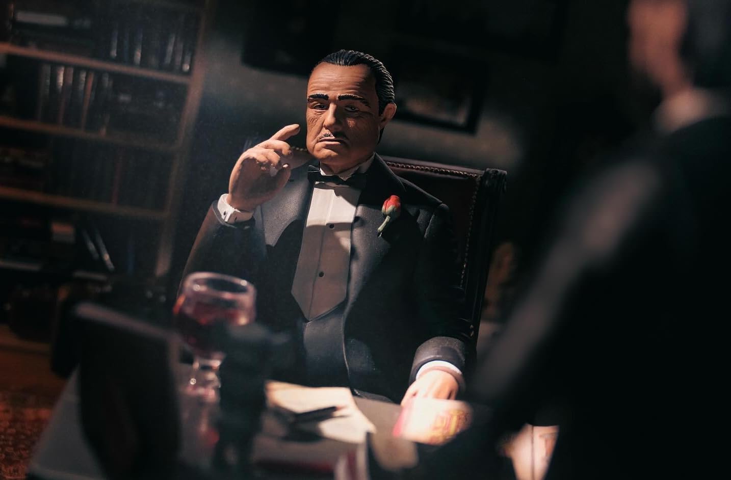 SD TOYS Godfather Vito Corleone 15 cm Collectible Figure 10