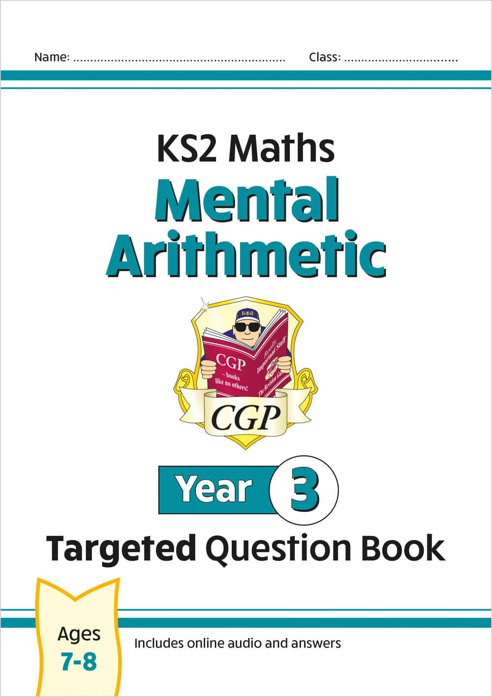 CGP Books New KS2 Maths Year 3 Mental Arithmetic Targeted Question Book - Ages 7-8 | Paperback 1