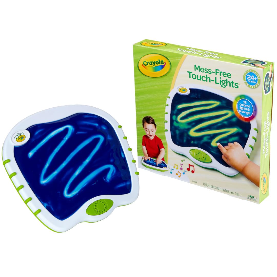 CRAYOLA Touch Lights - Mess-Free Doodling Tablet with Lights & Sounds | Ages 2+ 1