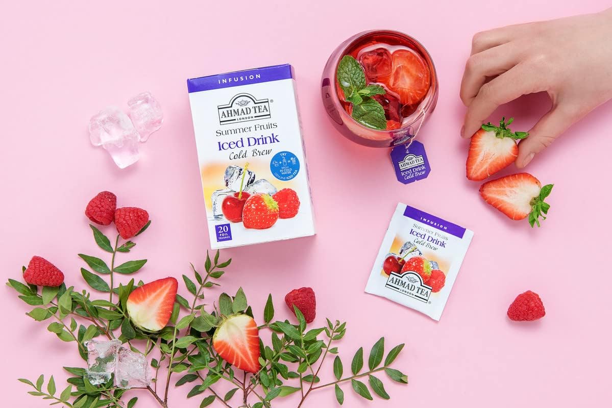Ahmad Tea Summer Fruits Cold Brew Infusion Tea - 20 Teabags 3