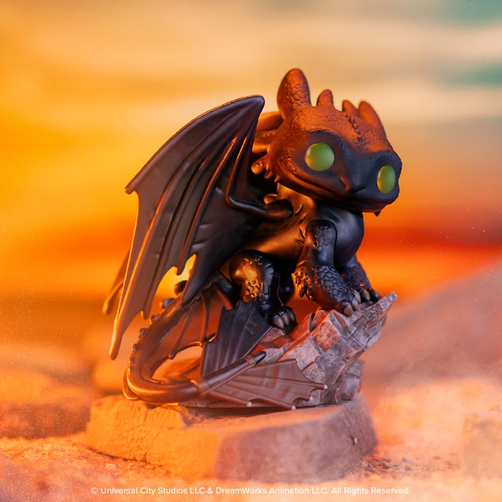 Funko Pop! Deluxe How to Train Your Dragon Live Action - Toothless Vinyl Figure | 6.5 inches 4