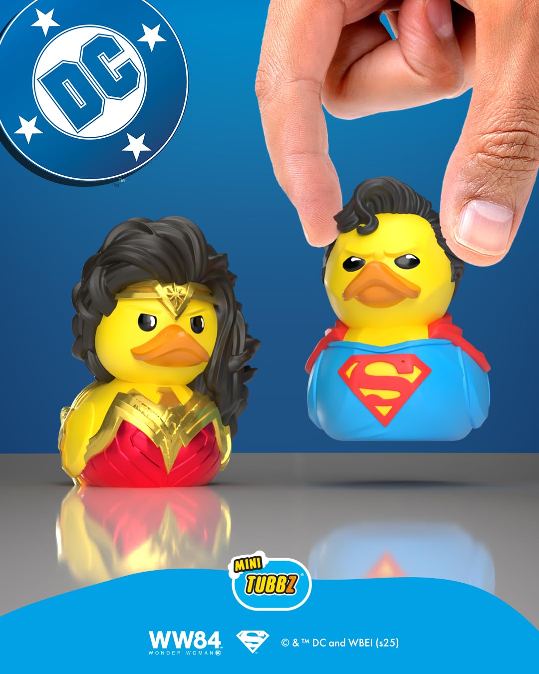 TUBBZ Mini: DC Comics - Superman Cosplaying Rubber Duck Vinyl Figure 2