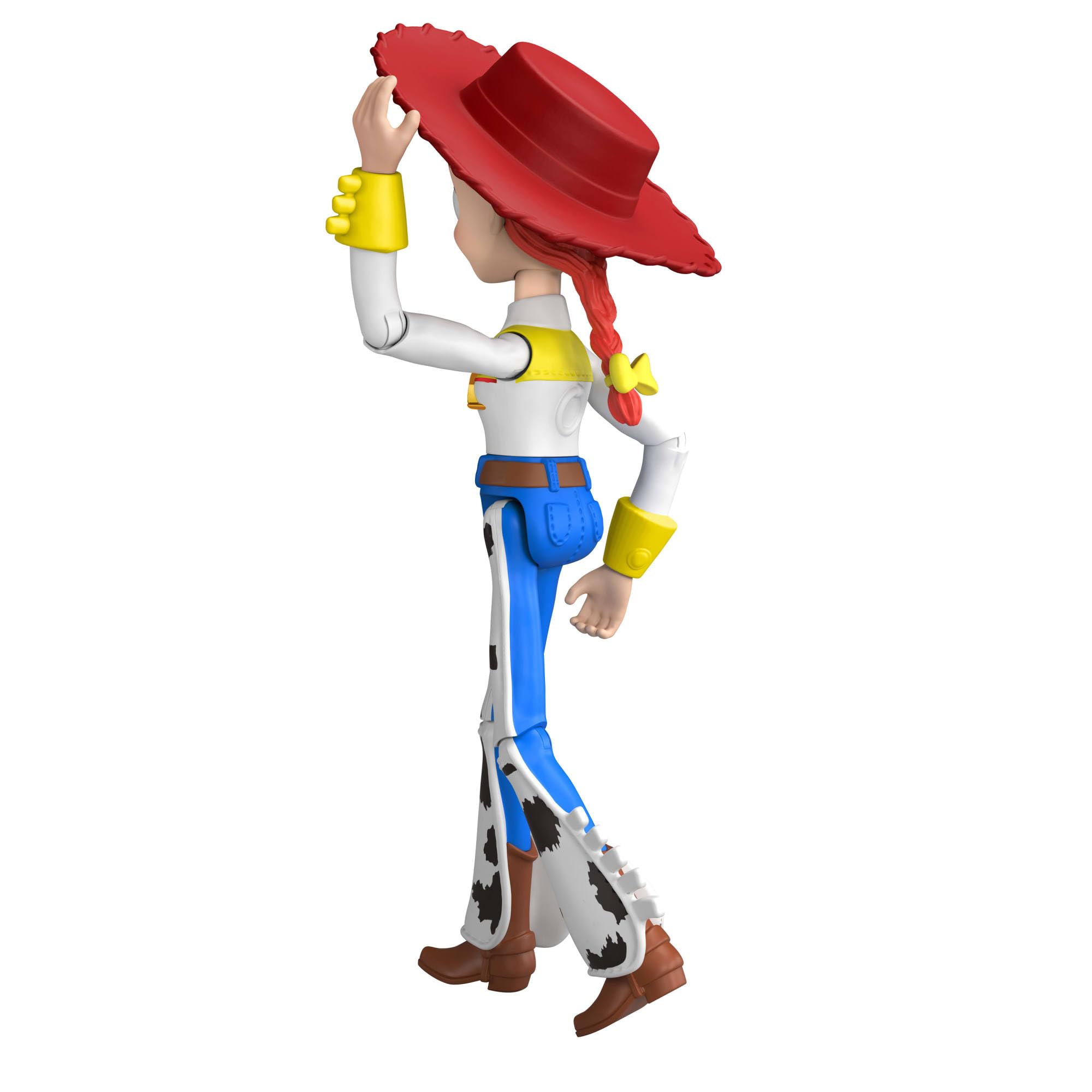 Mattel Disney and Pixar Toy Story Jessie Action Figure - 8.8 Inch, 12 Posable Joints, Removable Hat 5