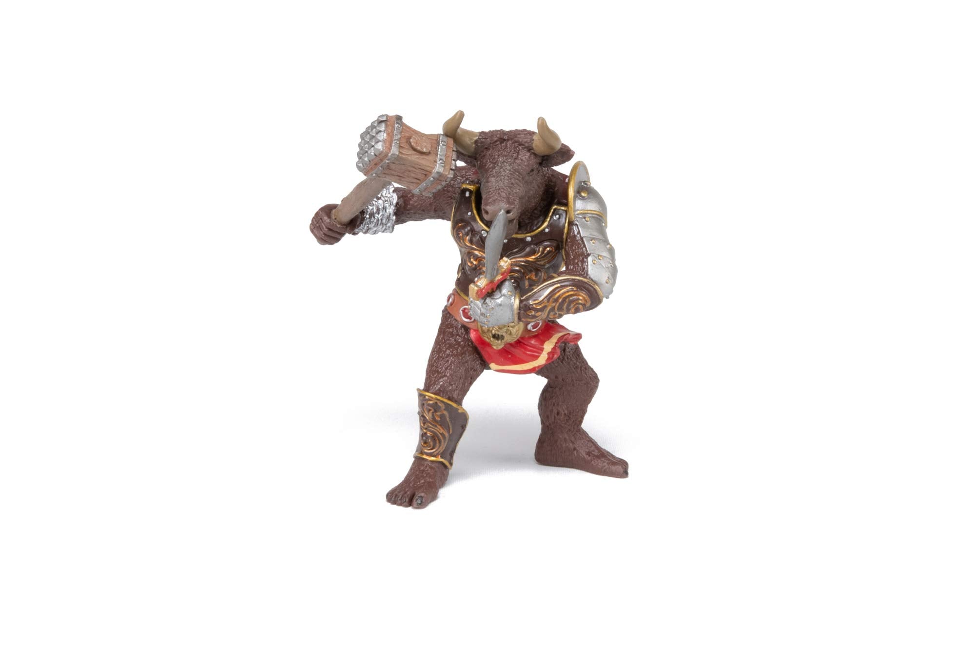 Papo Medieval-Fantasy Minotaur Figurine 38931 | Hand-Painted PVC | Ages 3+ 6